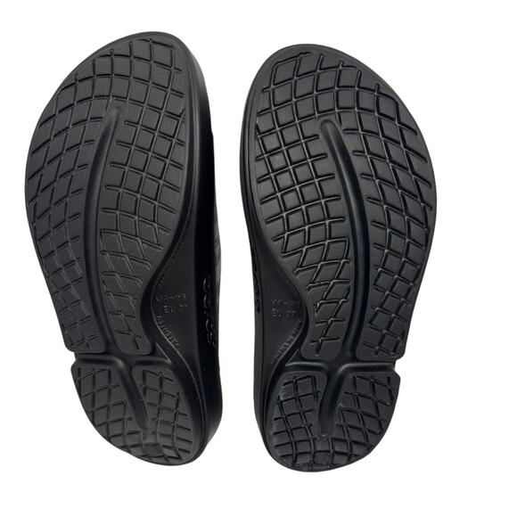 NEW Oofos Ooahh Slide Sandals Womens 6 Limited Edition Purple Camo Recovery - Picture 5 of 6